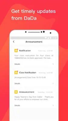 DaDaTeacher android App screenshot 0